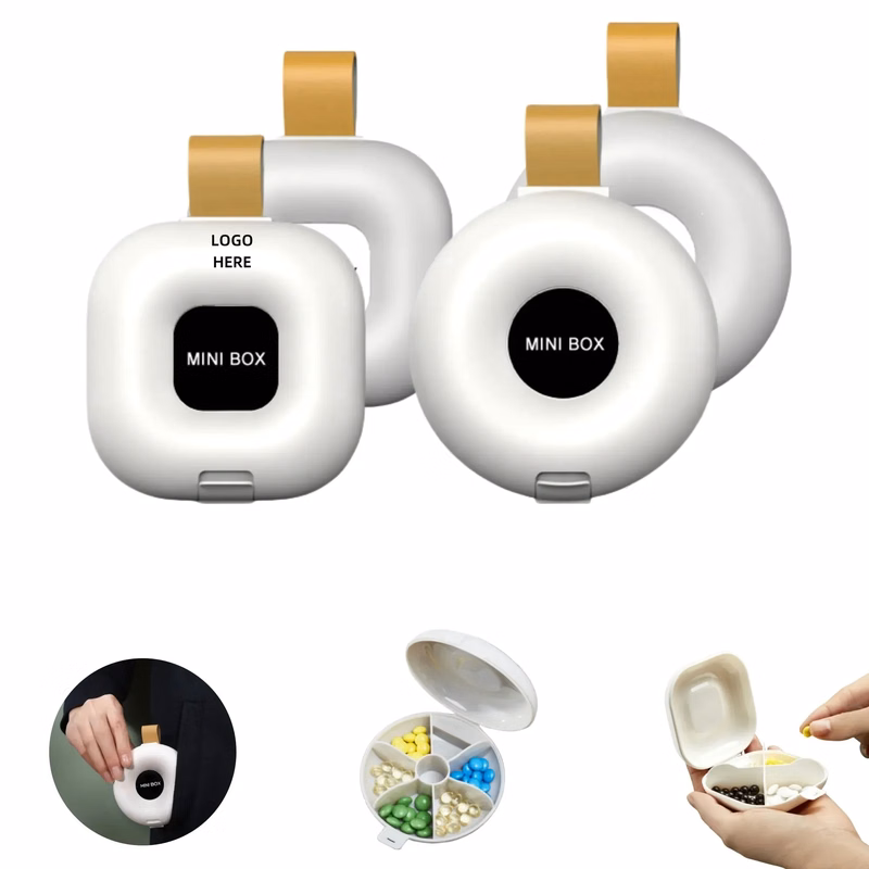 Portable Travel Small Pill Vitamin Box