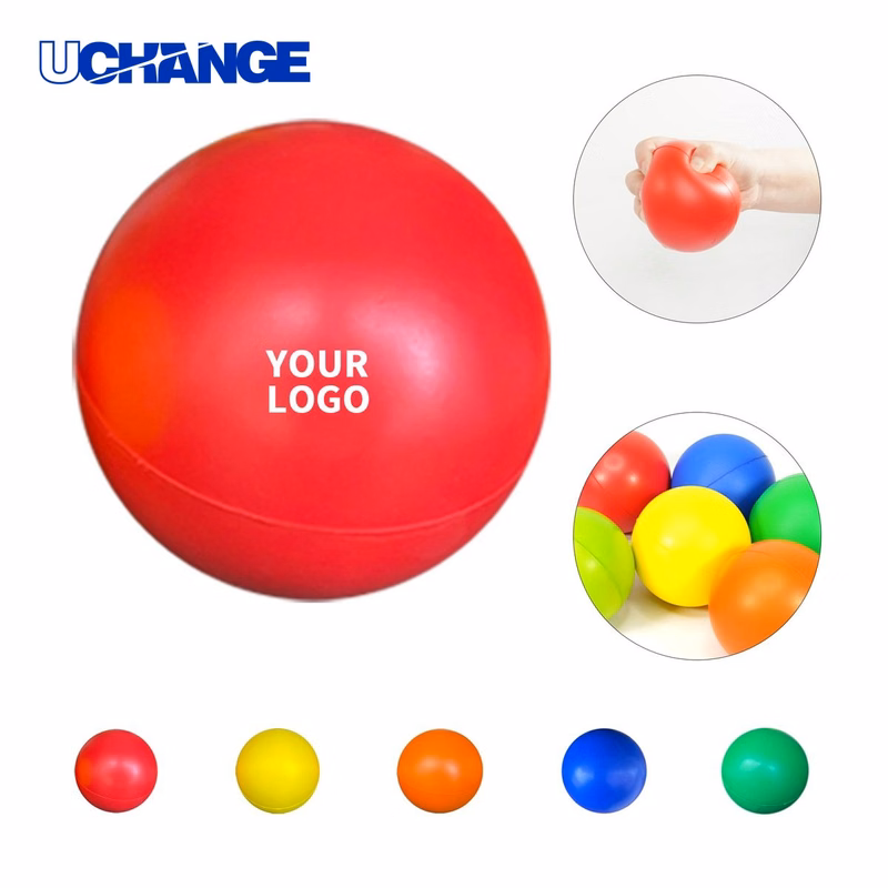 Soft Squeeze Stress Relief Ball Hand Exercise Toy 2.4"