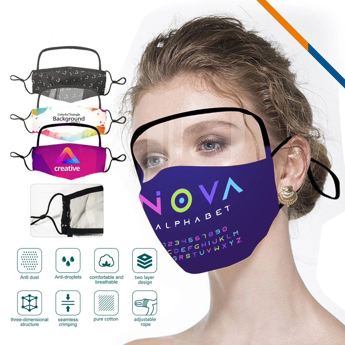 Beta Cotton Face Mask 1