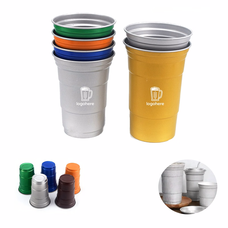 16 oz Recyclable Aluminum Tumbler