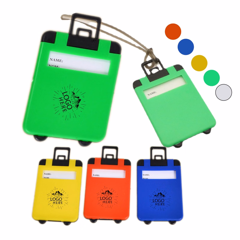 Durable Plastic Travel Tote Luggage Tag