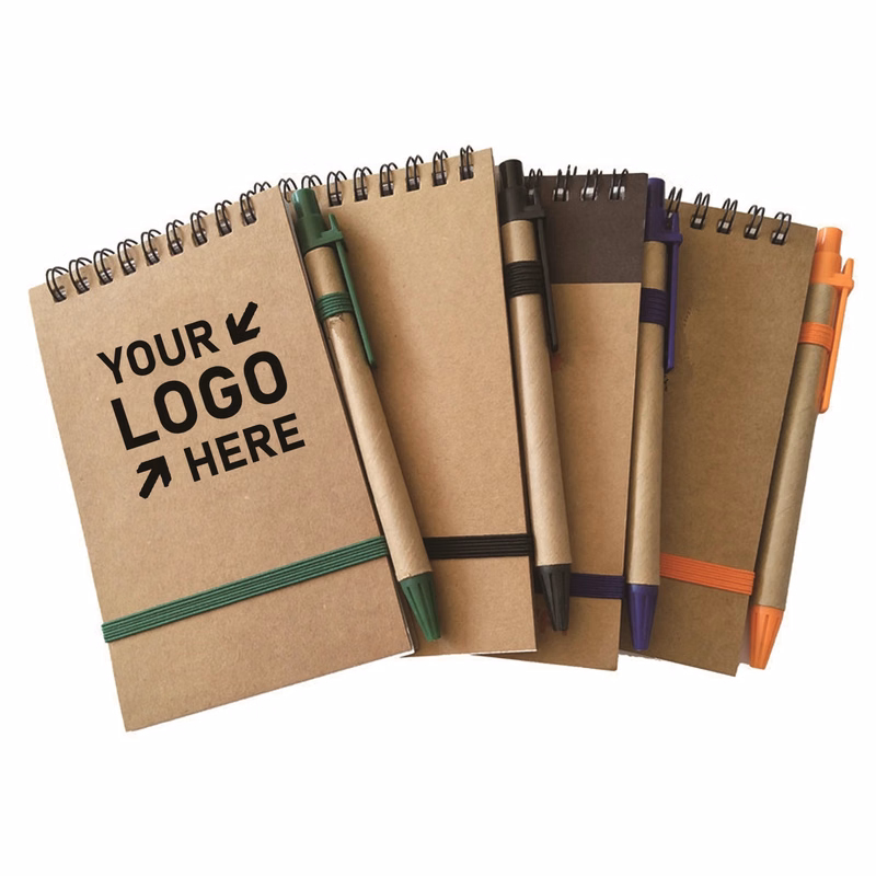 Recycle Write Notebook & Pen