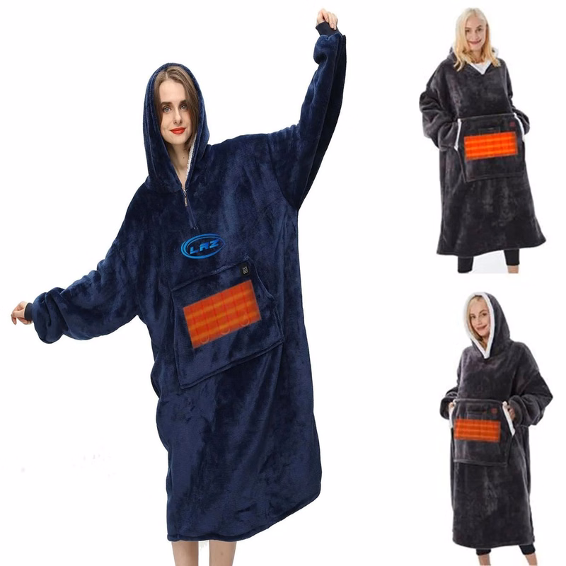 Usb Heated Wearable Blanket