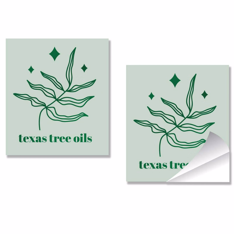 3" Square Foil Sticker