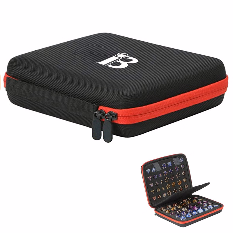 Portable Eva 70-hole dice storage bag