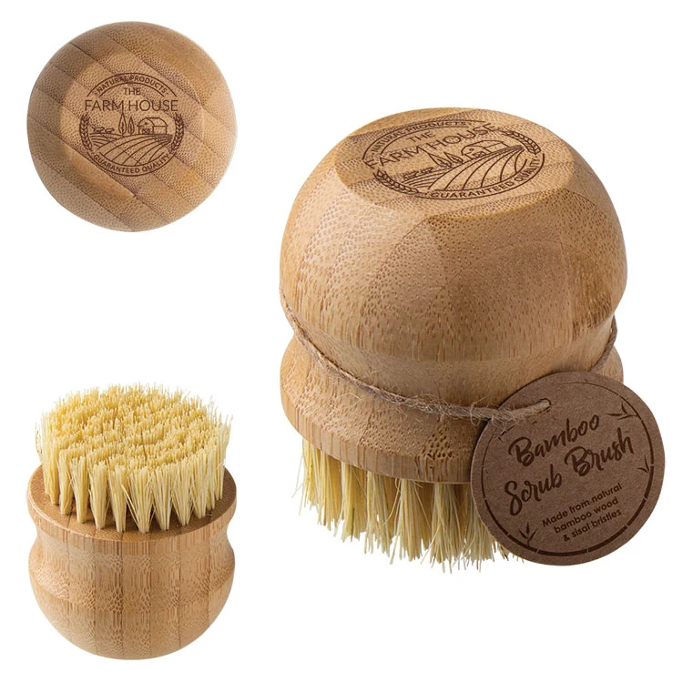 Bamboo Scrub Brush 1
