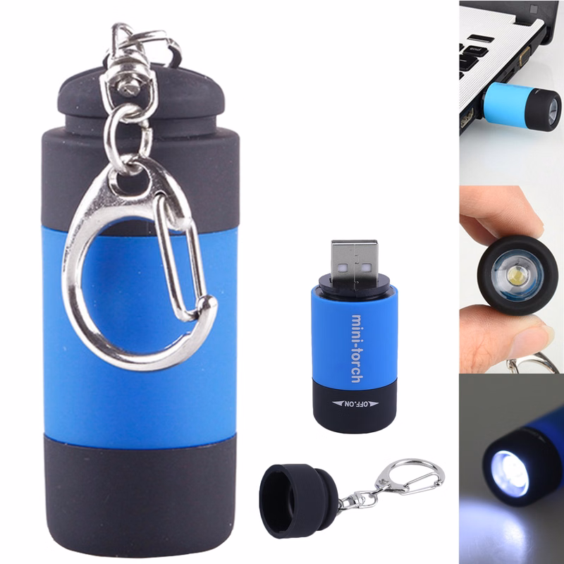USB Rechargeable Mini Flashlight