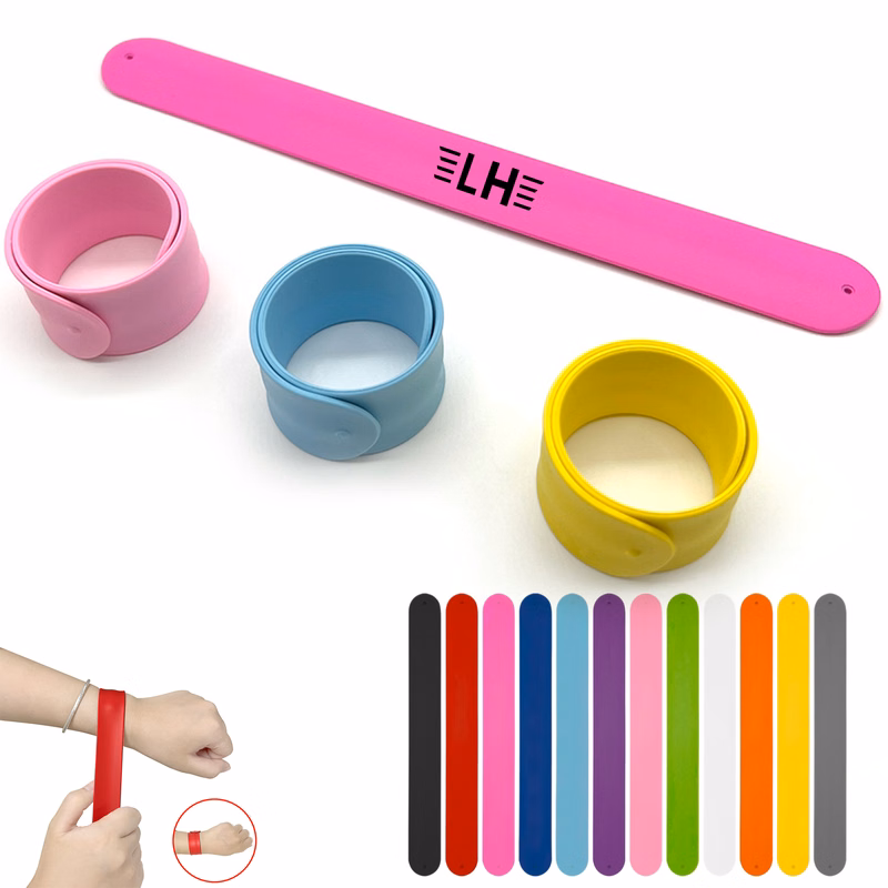 Silicone Clap Wristband