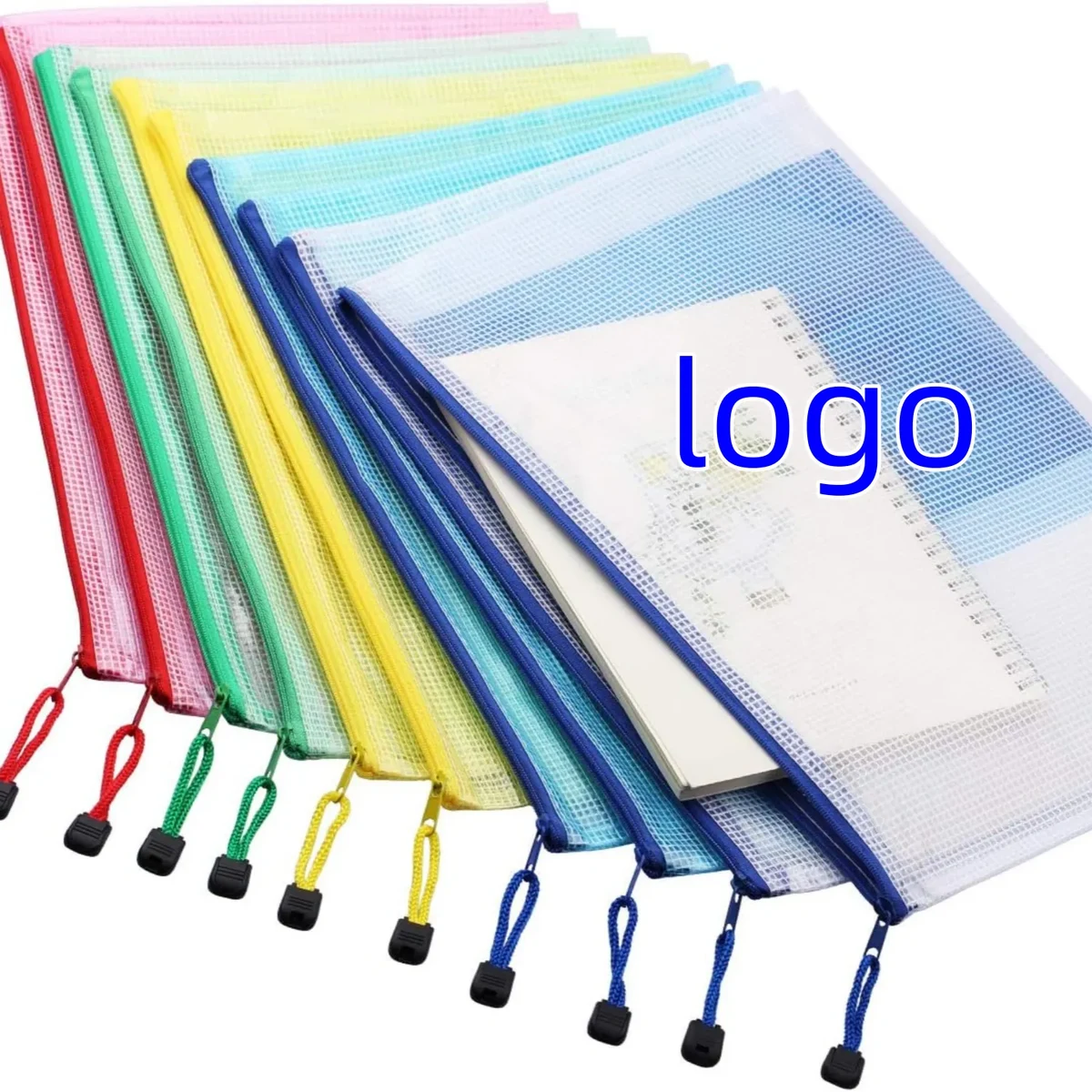 Waterproof Plastic Document File Bags 1