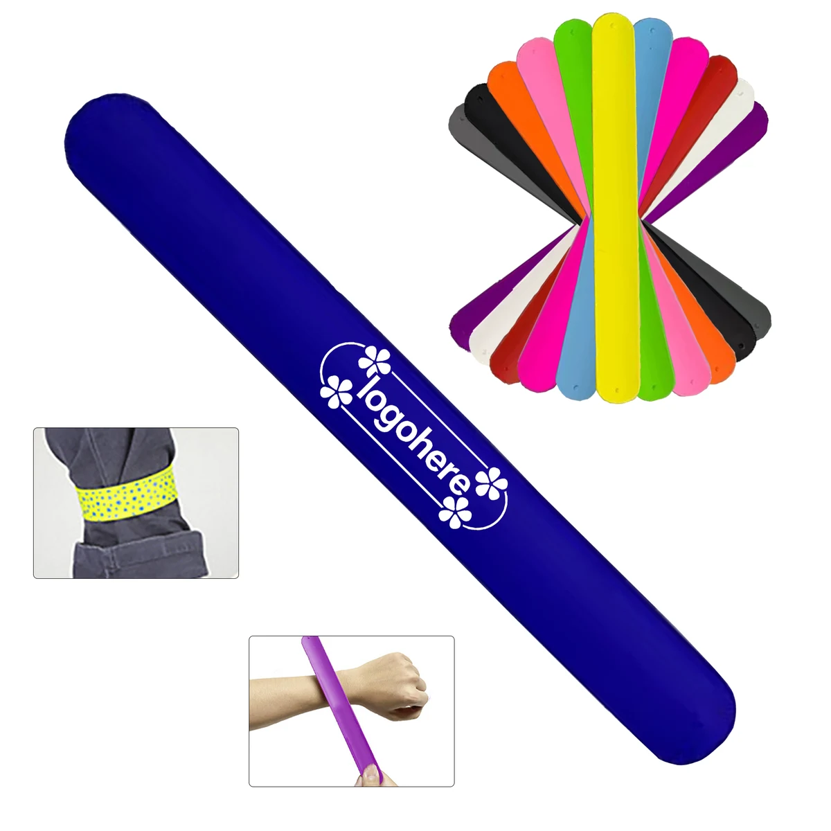 Personalized Silicone Slap Wristband 1