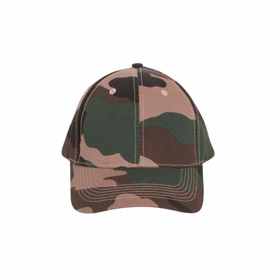Cotton Twill with Camouflage Print