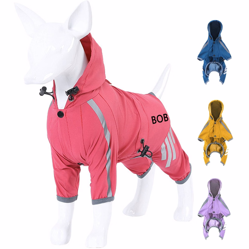 Dog Polyester Breathable Waterproof Coat