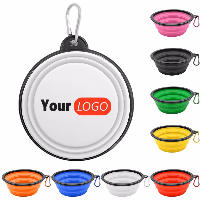 Collapsible Pet Bowl With Carabiner