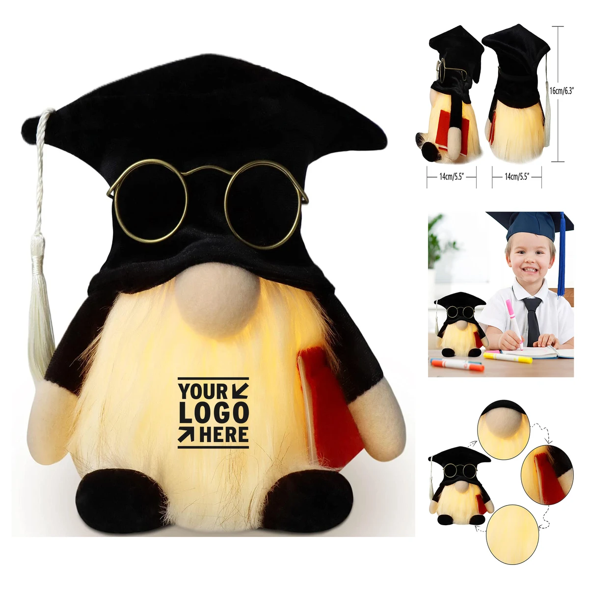 Graduation Gnome Toy 1