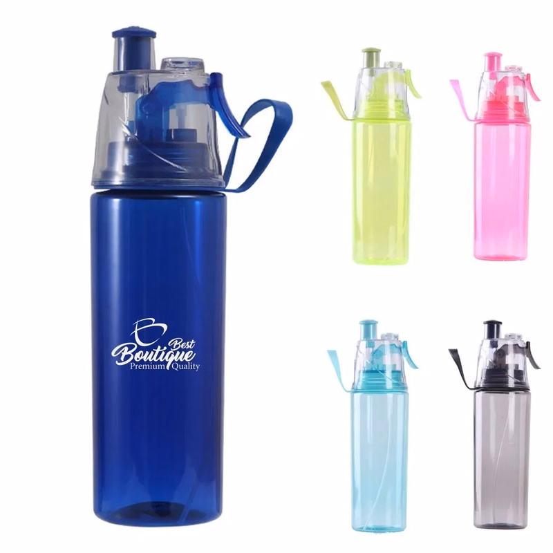 Sports Spray Water Kettle Outdoor Cooling Refill Bottle