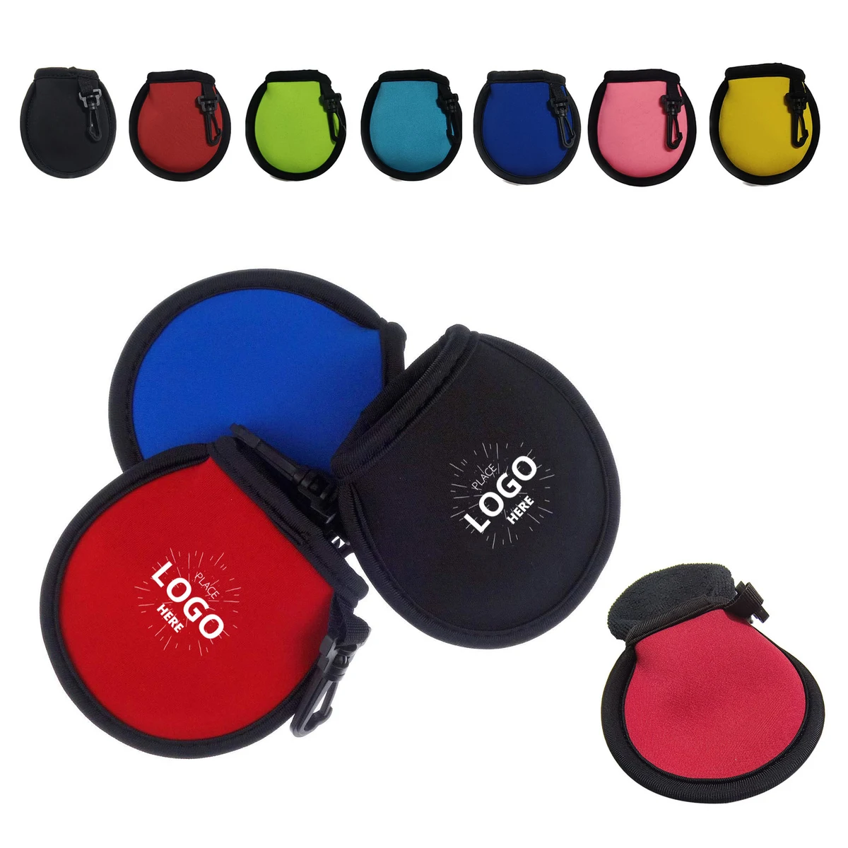 Portable Golf Balls Cleaner Pocket Bag 1