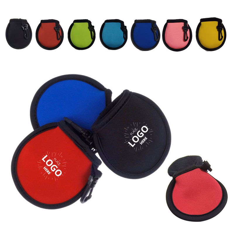 Portable Golf Balls Cleaner Pocket Bag