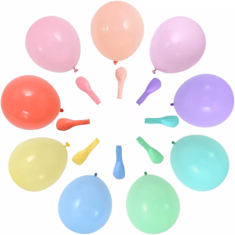 Custom Promotional 10 Inch Thickened Macaron Latex Party Balloons