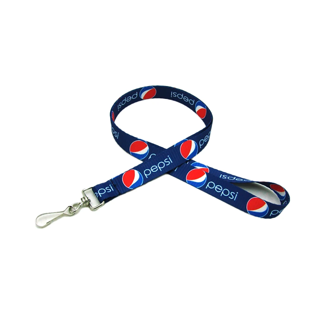 1/2" Digitally Sublimated Lanyard w/ J Hook 1