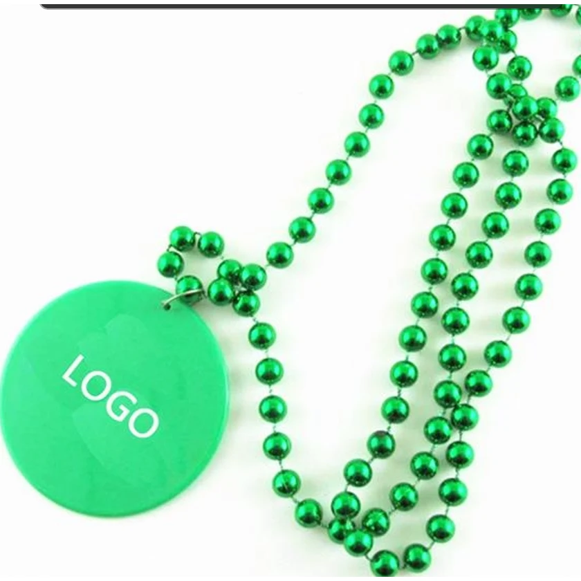 Medallion Bead Necklacea fun and festive way to promote your business 1