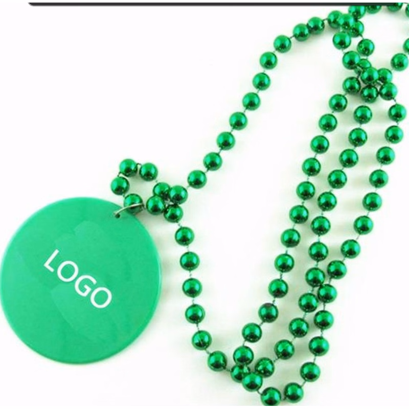 Medallion Bead Necklacea fun and festive way to promote your business