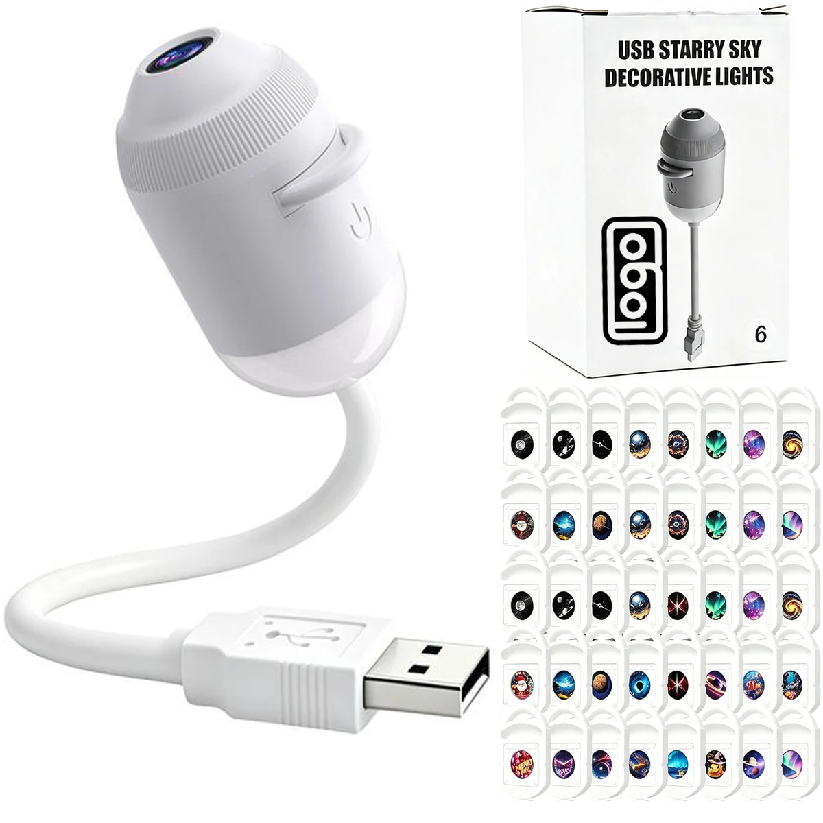 Mini USB Star Projector Night Light 1