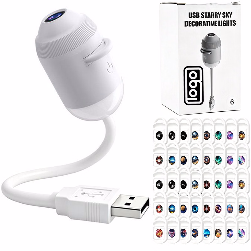 Mini USB Star Projector Night Light