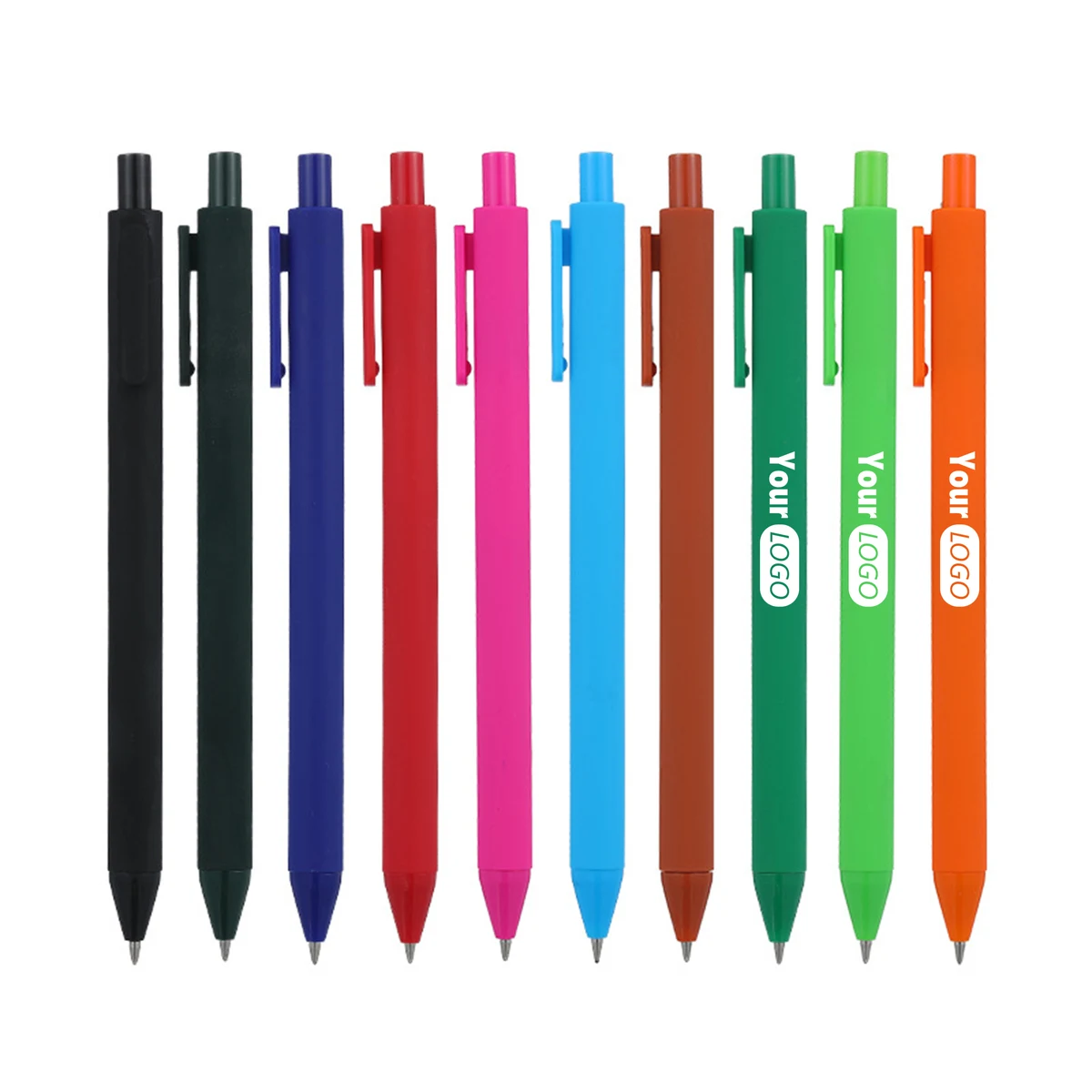 Multi Color Push Button Ballpoint Pen 1