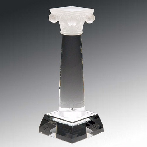 Unique Lead Crystal Column Award