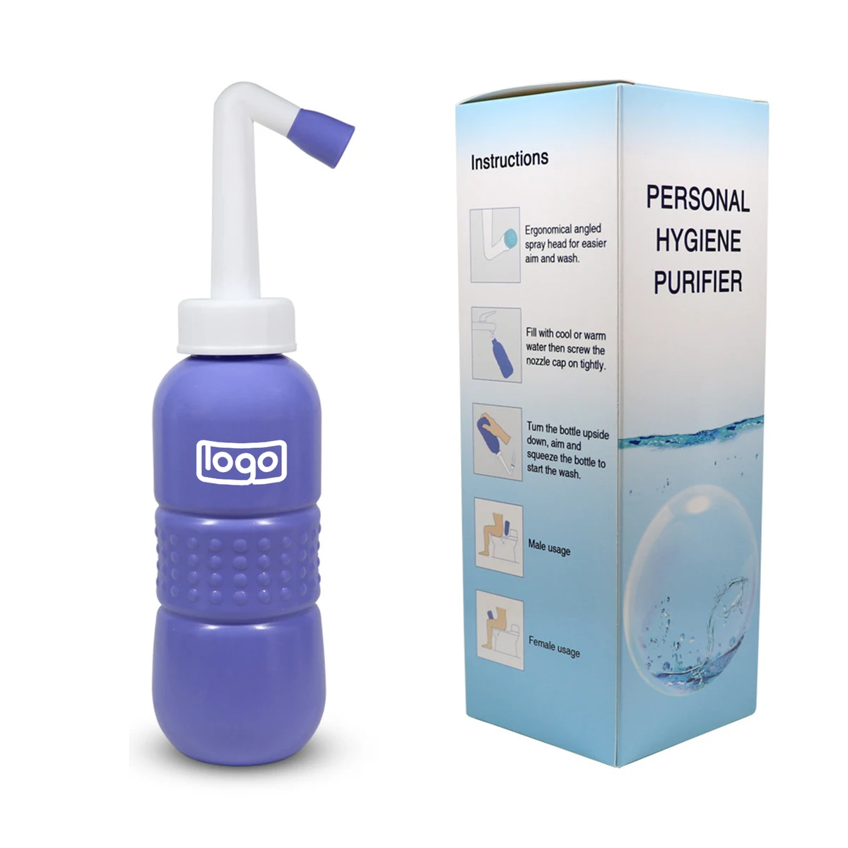 15.8oz Handheld Portable Bidet Washer Bottle for Travel 1