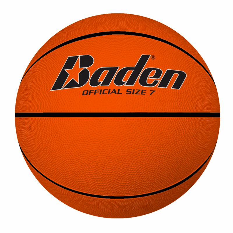Basketball - Rubber, Official Size (9 1/2" diameter) 5 colors!