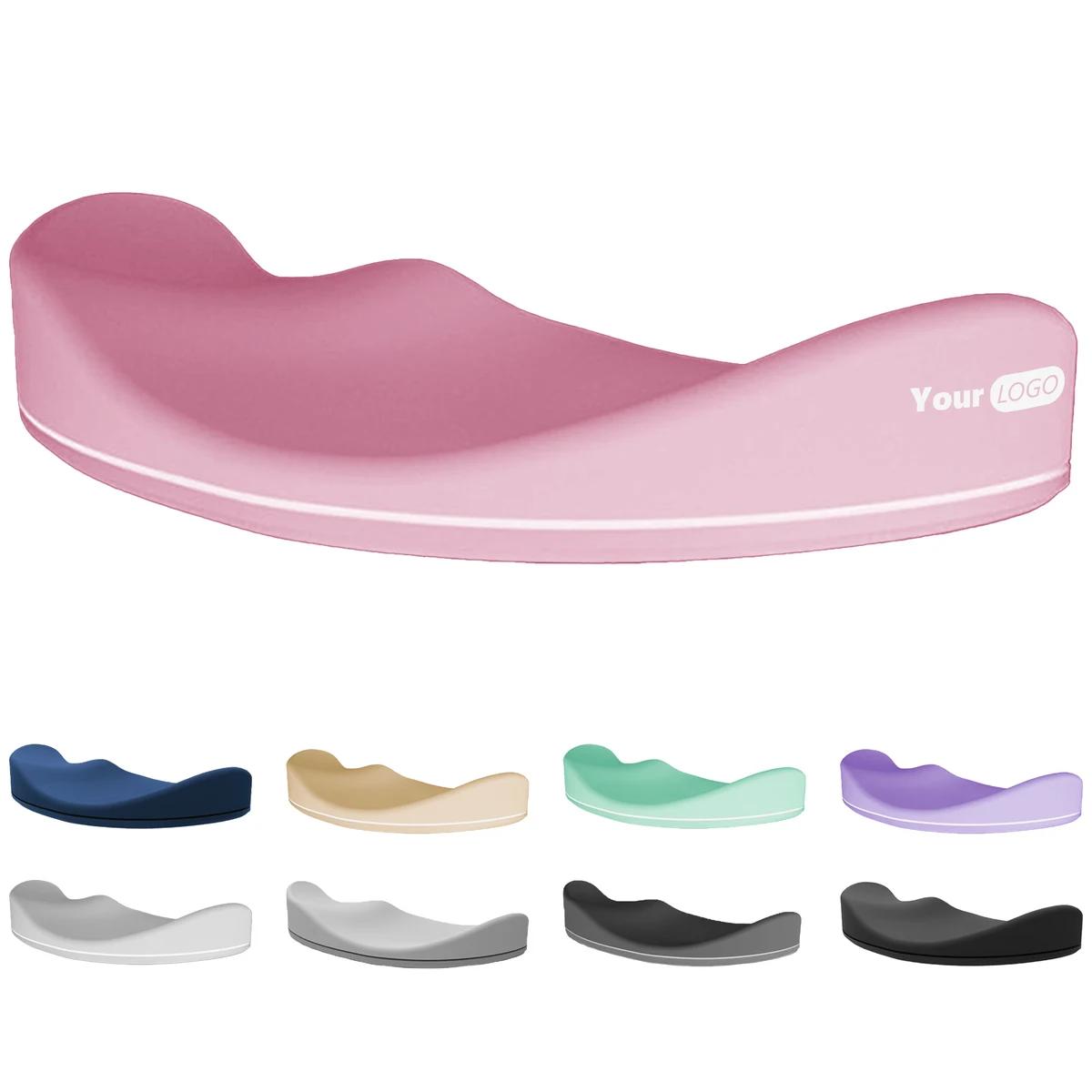 Silicone Curved Wrist Support For Office Or Home Use 1