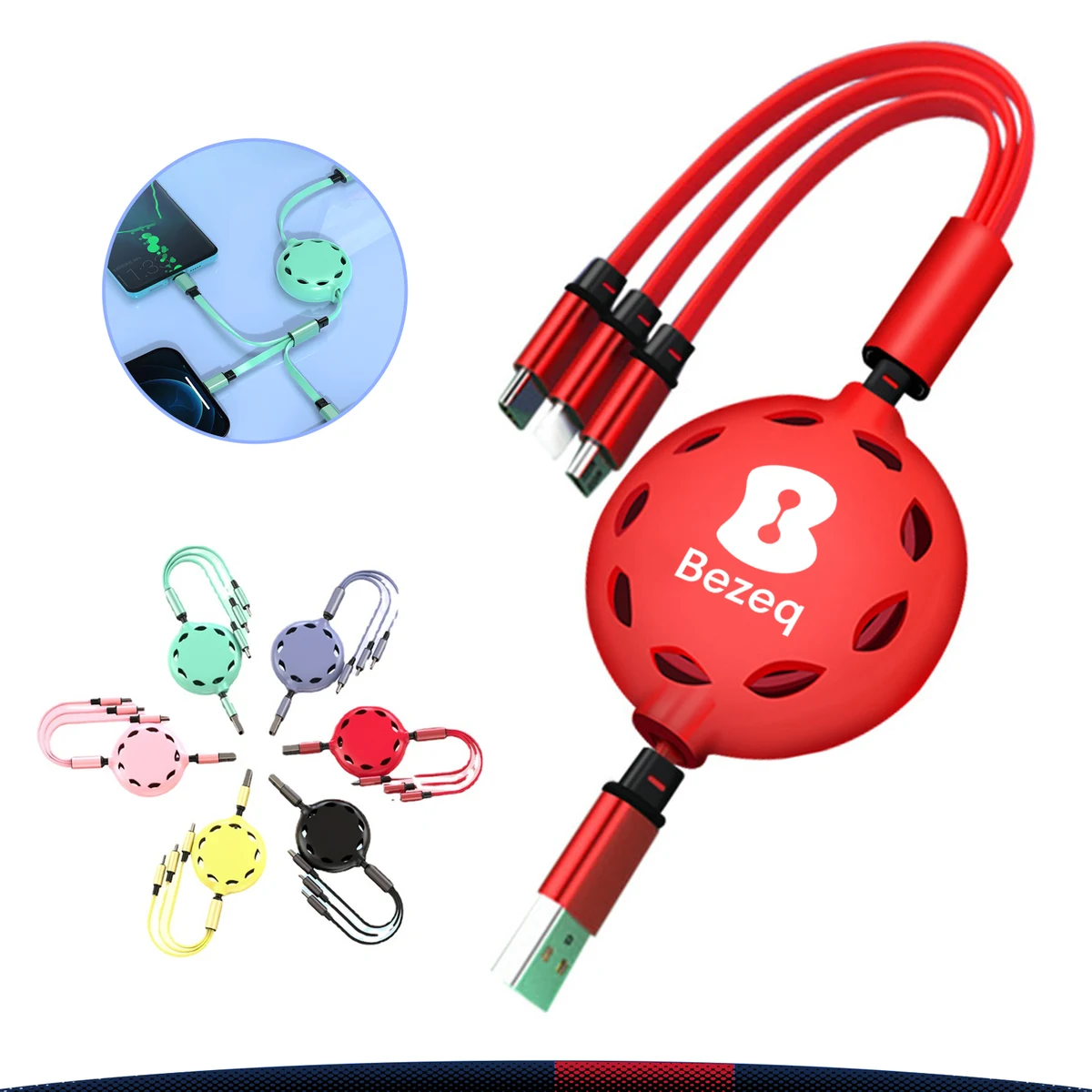 Khan 3in1 Charging Cable 1