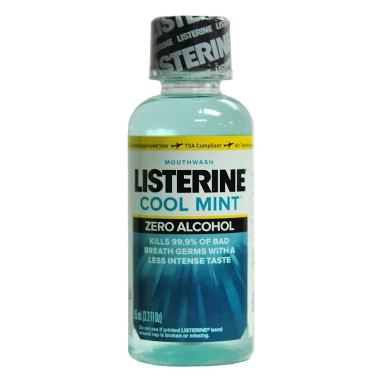 Listerine Zero Mouthwash Cool Mint - 3.2 oz 1