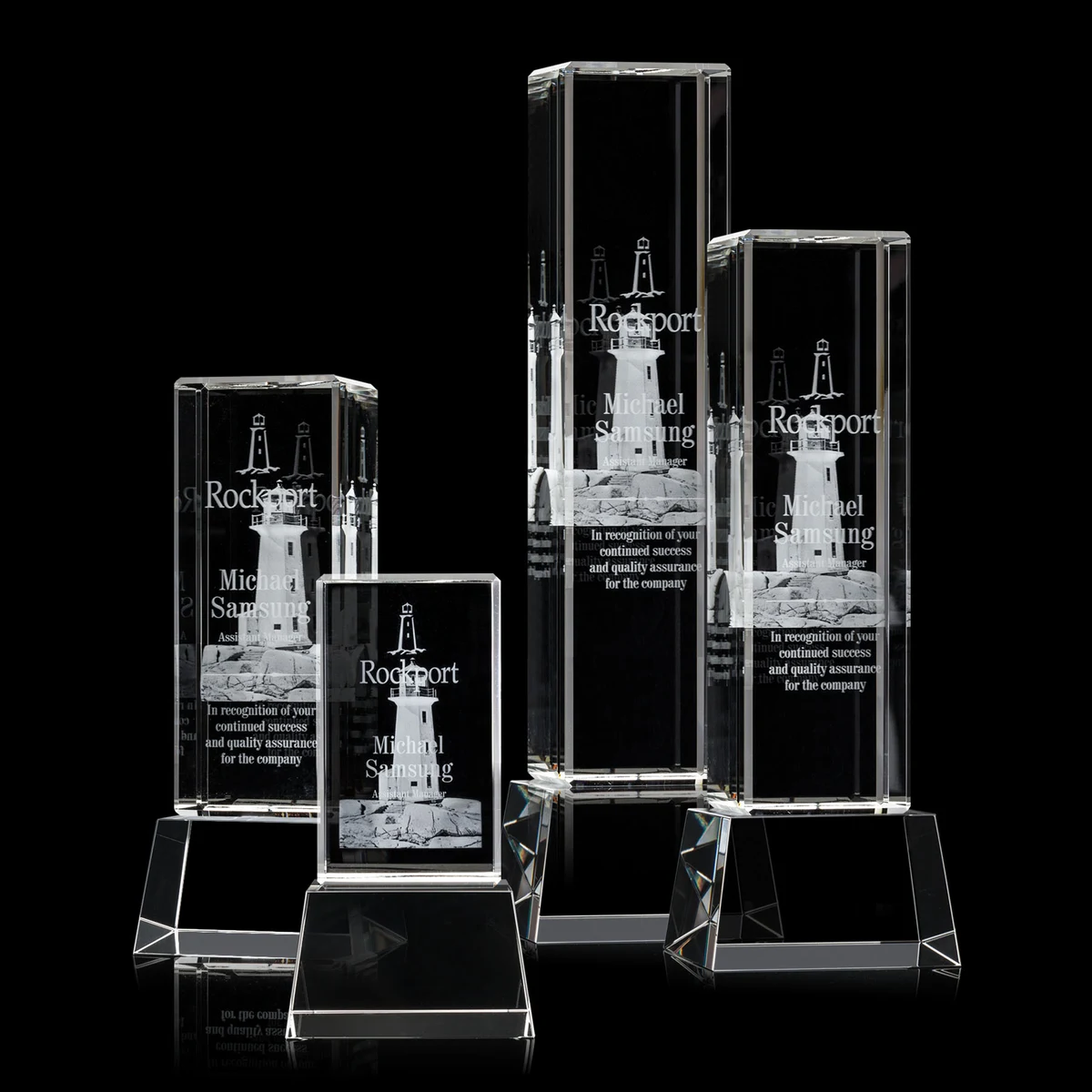 Robson 3D Award on Base - Clear 1