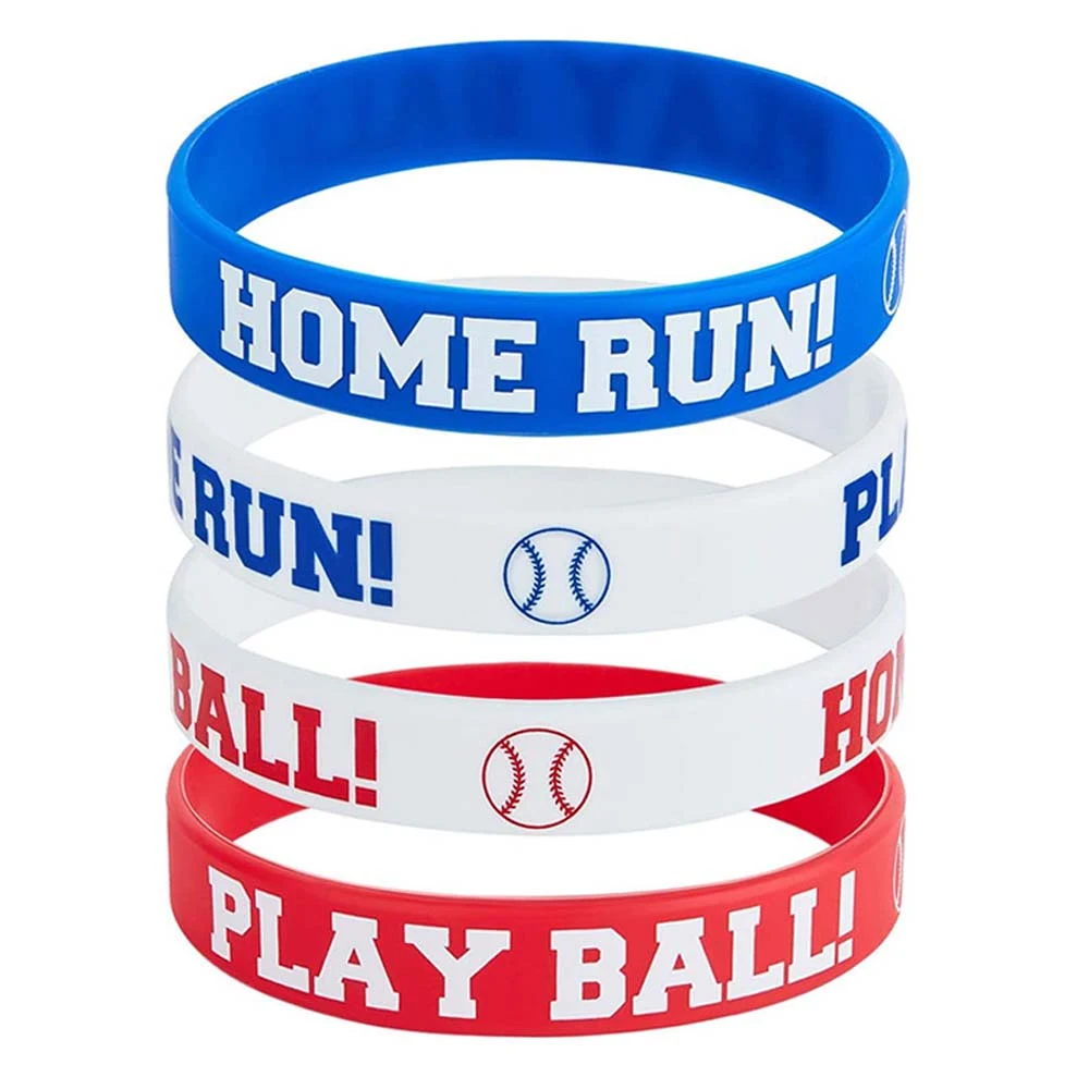 1/2" Custom Silicone Bracelets 1