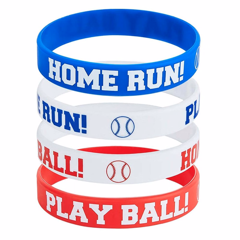 1/2" Custom Silicone Bracelets