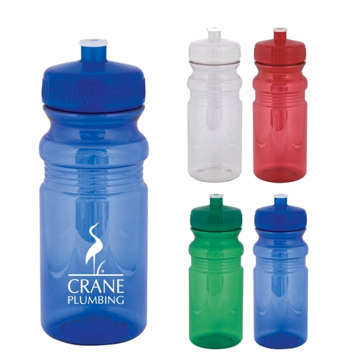 20 oz. Eco-Polyclear Bike/Fitness Water Bottle