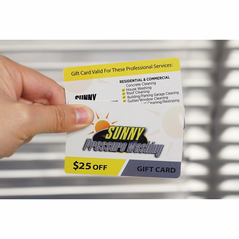 Plastic Gift Cards