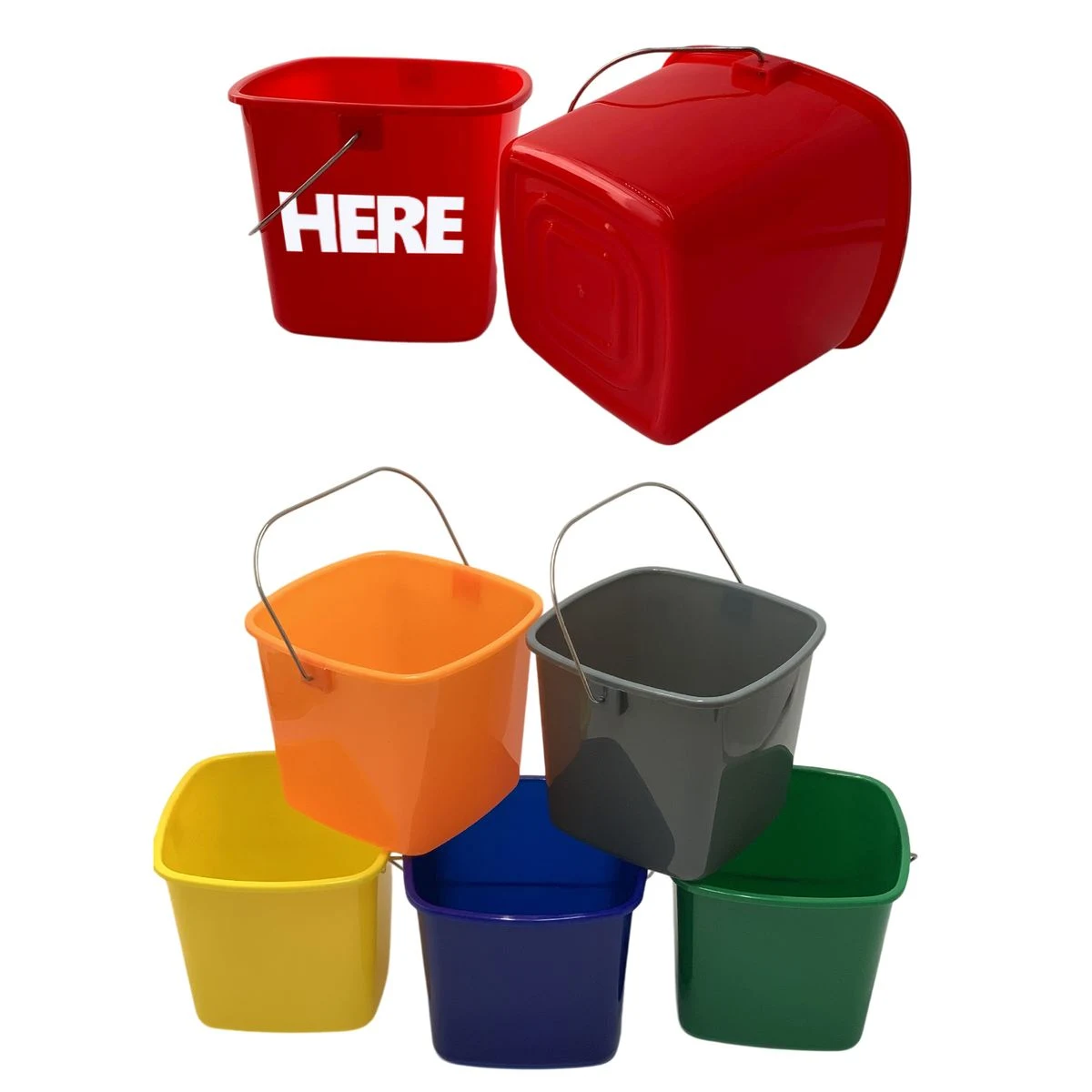 Mini Plastic Carry Bucket 1