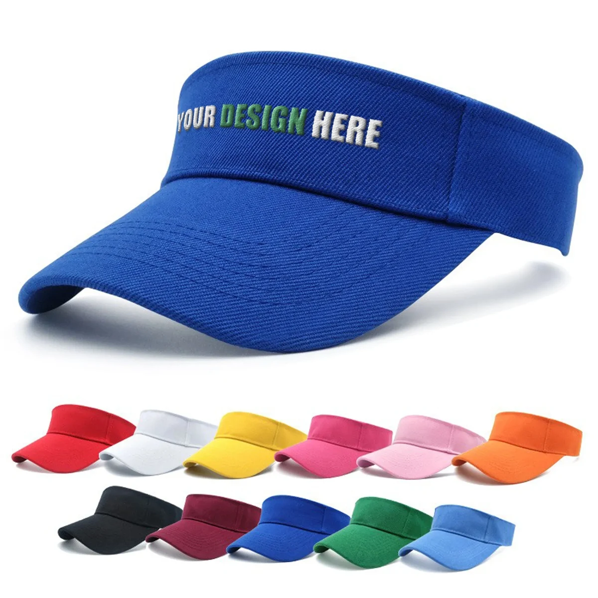 Cotton Twill Sports Visor 1