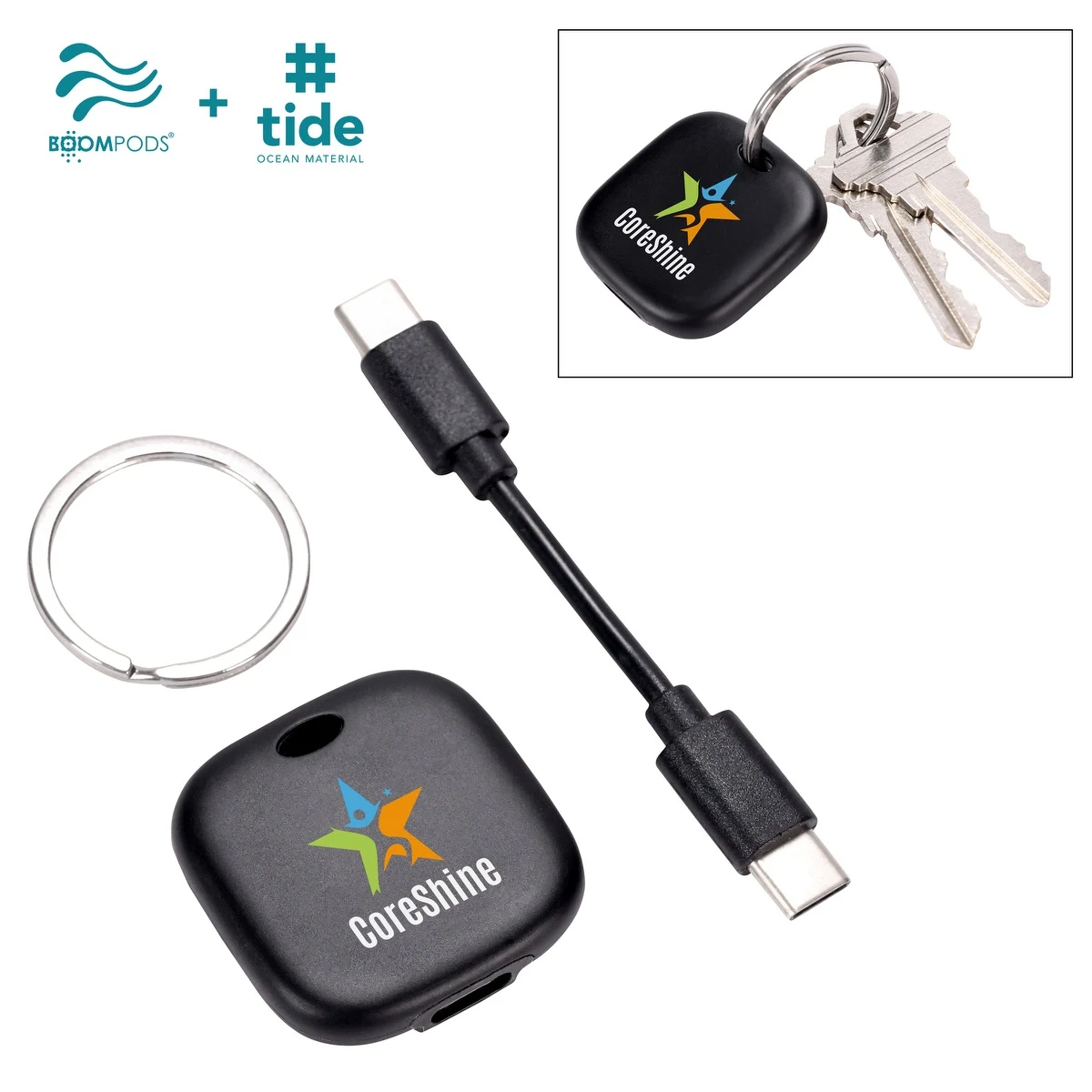 Boompods™ Universal Rechargeable Boomtag 1
