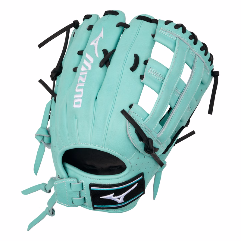 GPEXF-50 Prime Elite X, Premium Outfield Softball Glove, 12.5", H Web, Mint, Ultra Soft Pro Palm Li
