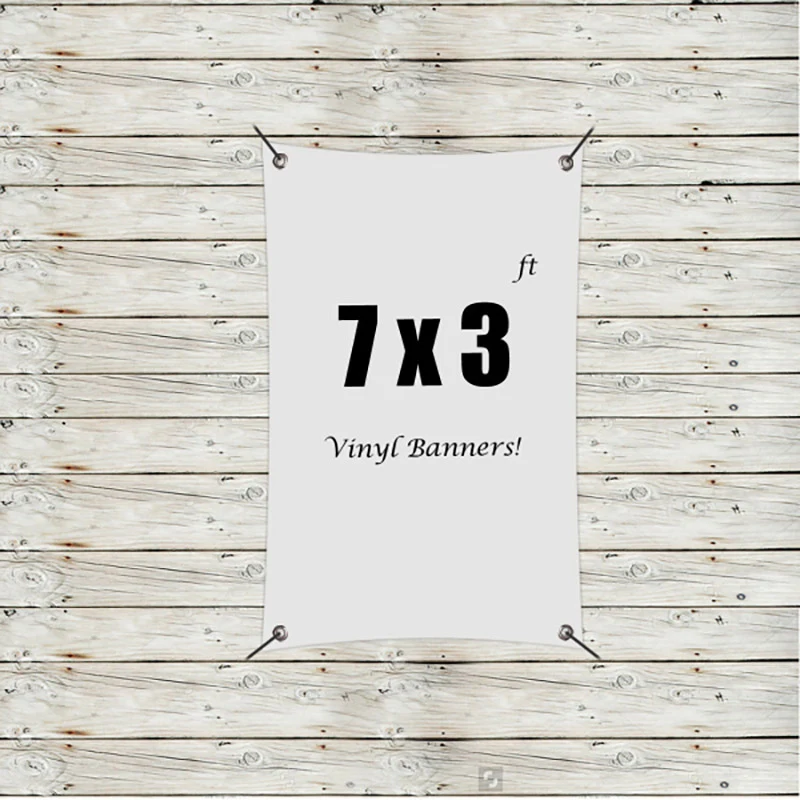 Custom 7' x 3' Vinyl Banners 1