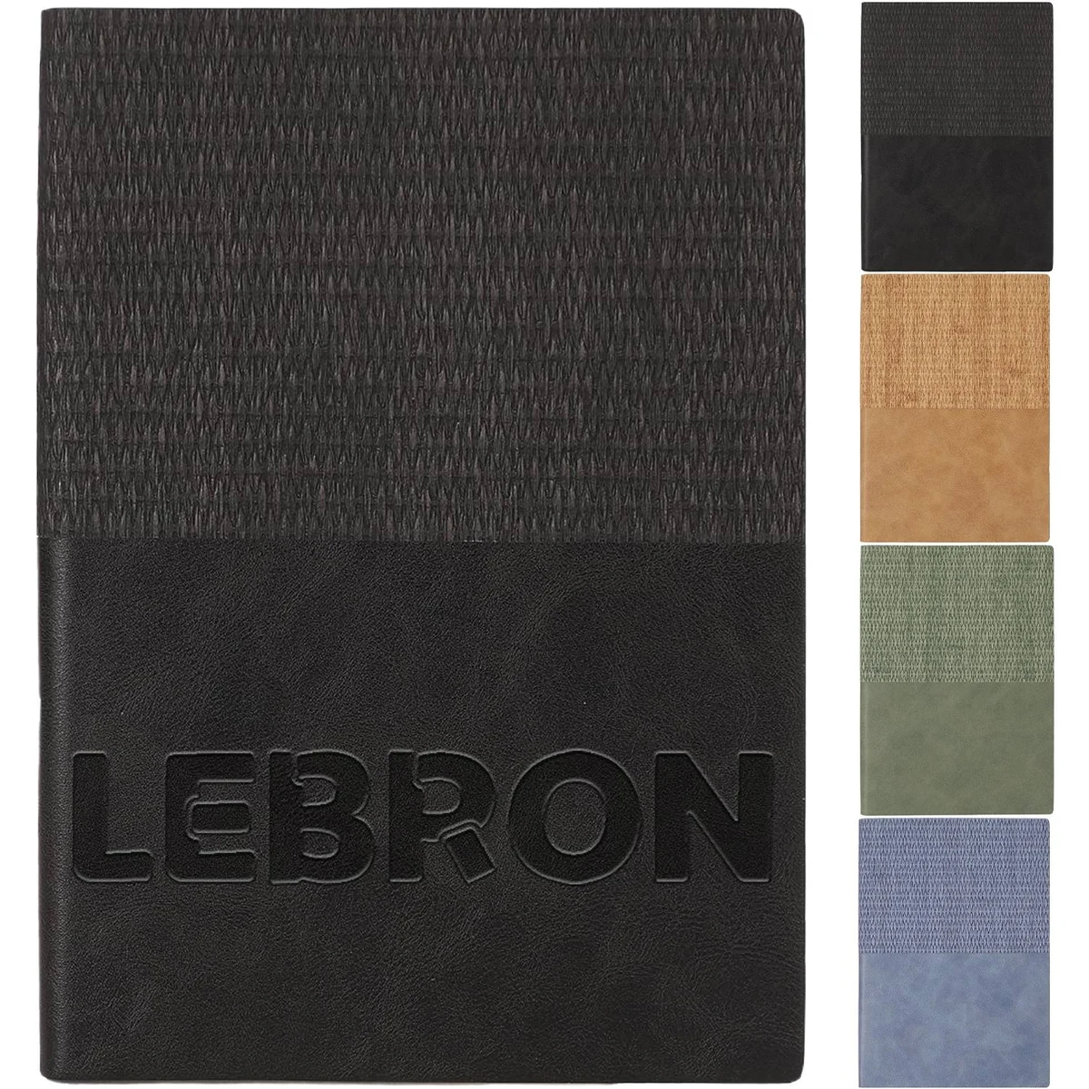 A5 PU Leather Woven Pattern Notebook 1