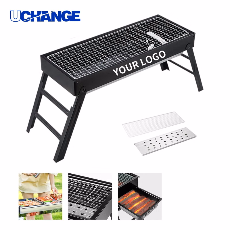 Easy Carry Charcoal Grill for Barbecue