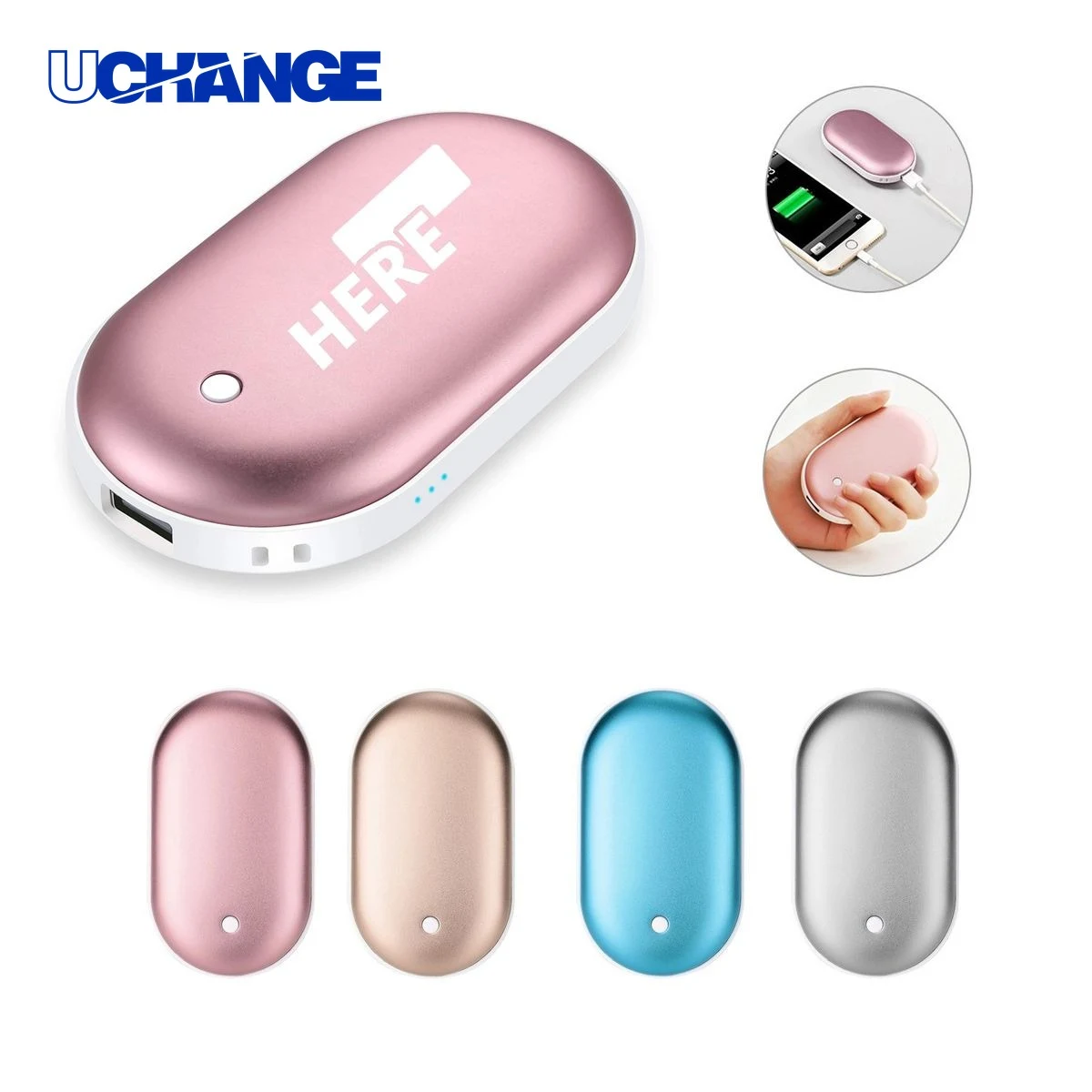 All-in-One Hand Warmer Power Bank Device 1