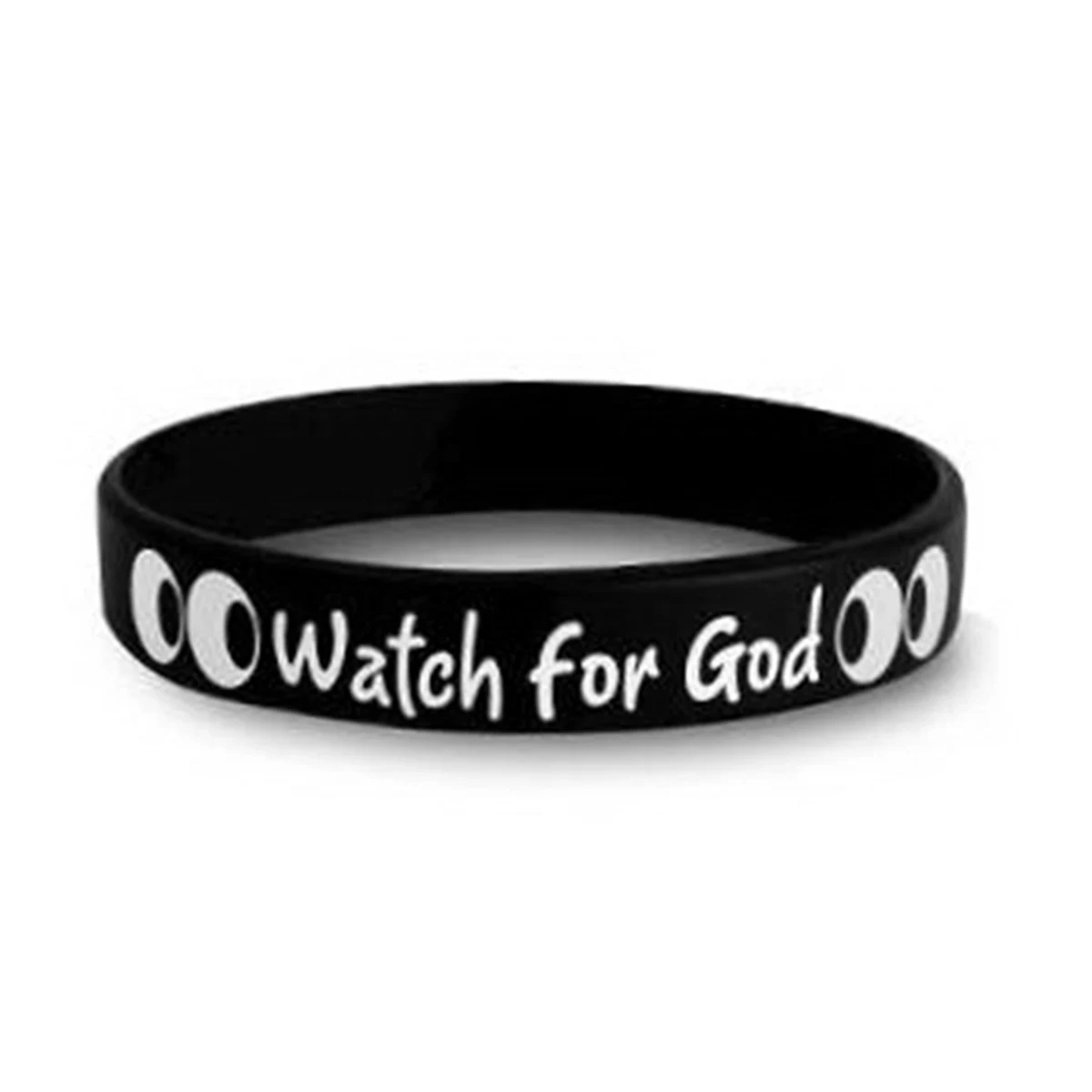 MOQ100PCS Wristband 1/2" Width Silicon 1