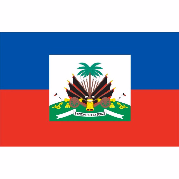 Haiti Flag - 2' x 3' - Nylon without Seal