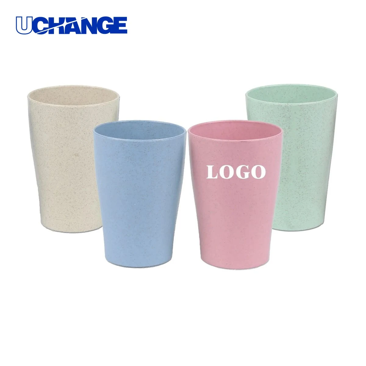 Wheat Straw Toothbrush Cup Holder for Bathroom Use 1